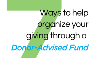 How to organize my giving - Winona Community Foundation